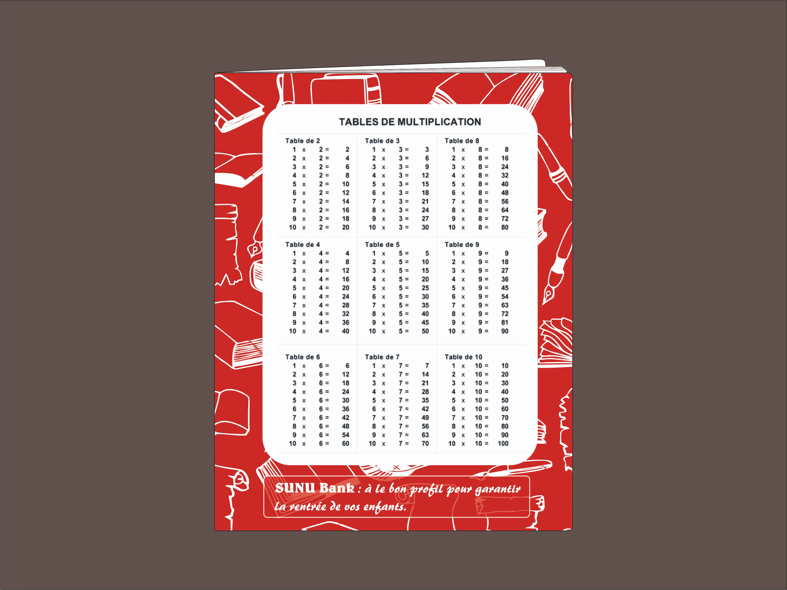 Cahier Verso